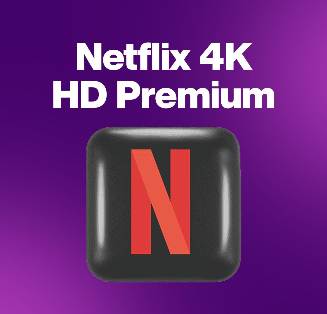 🎬 Netflix Premium 4K – 1 Screen Access
